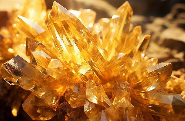 Citrine – năng lượng tươi sáng cho buổi thiền buổi sáng.